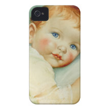 Naissance/anniversaire de bébé coque Case-Mate iPhone 4