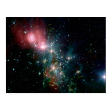 Naissance chaotique d'étoile de NASAs Carte Postale