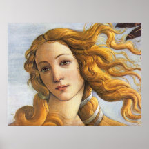 Naissance de petit groupe de Vénus, Botticelli Posters