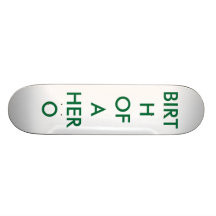 NAISSANCE D'UN HÉROS SKATEBOARDS PERSONNALISÉS