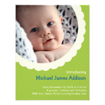 Naissance mignonne de bébé de polka de point de ph invitations