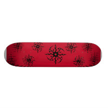Naissance tribale planches à roulettes customisées