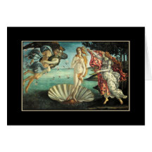 Naissance Vénus Botticelli Carte