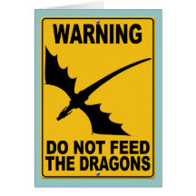 N'alimentez pas les dragons carte