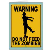 N'alimentez pas les zombis cartes