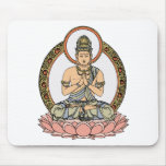 Namaskara Mudra Bouddha Tapis De Souris