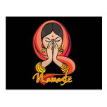 Namaste indou cartes postales