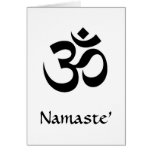 Namaste OM cardent Cartes