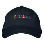 Namedrop Nation_Catalina multicolore Casquettes Brodées