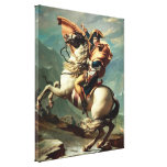 Napoleon Bonaparte à cheval Impression Sur Toile