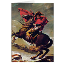 Napoléon croisant le St Bernard Carte