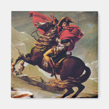 Napoléon croisant le St Bernard Magnets