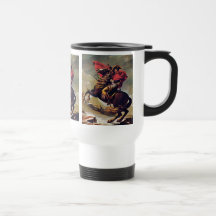 Napoléon croisant le St Bernard Tasses