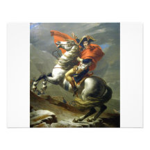 Napoléon croisant les alpes faire-parts