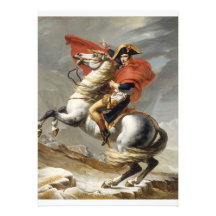 Napoléon croisant les Alpes - Jacques-Louis David Bristols