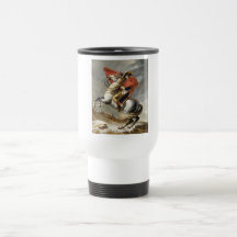Napoléon croisant les Alpes - Jacques-Louis David Tasse À Café