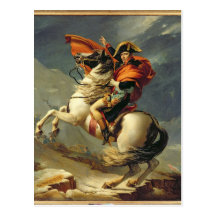 Napoléon croisant les Alpes le 20 mai 1800 Carte Postale