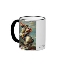 Napoléon croisant les Alpes Mugs À Café