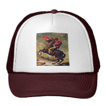 Napoléon croisant les Alpes, par David Jacques-Lou Casquettes De Camionneur