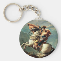 Napoléon croisant les Alpes Porte-clef
