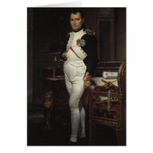 Napoléon dans son étude par Jacques Louis David Cartes De Vœux