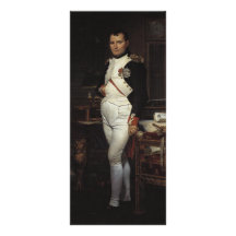 Napoléon dans son étude par Jacques Louis David Cartes Doubles