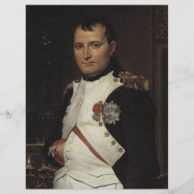 Napoléon dans son étude par Jacques Louis David Prospectus