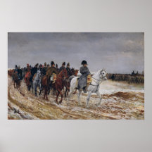 Napoléon sur la campagne en 1814, 1864 posters