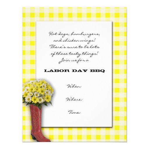Nappe jaune et blanche avec le bouquet de botte bristols