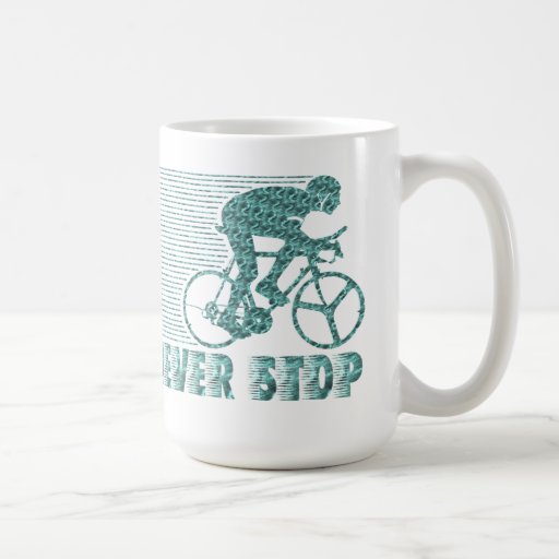 N'arrêtez jamais : Recyclage Mug