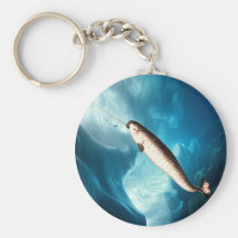 Narwhal Keychain Porte-clé