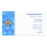 Natation de loutre cartes de visite personnelles