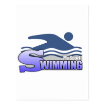 NATATION MySport ! Cartes Postales