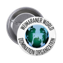 Nation de Weimaraner : Bouton de logo de WWDO Badges