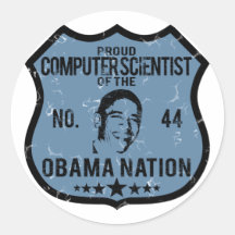 Nation d'Obama d'informaticien Adhésifs