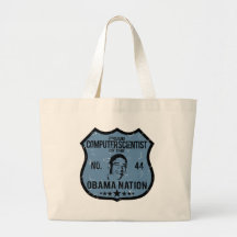 Nation d'Obama d'informaticien Sacs En Toile