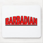 Nationalités - "Barbadien " Tapis De Souris