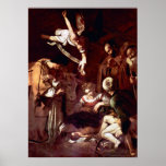 Nativité avec St Francis et St Lawrence Posters