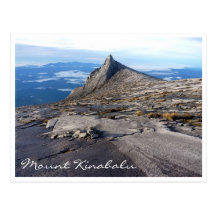 nature de kinabalu de mt cartes postales
