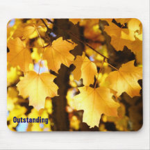 Nature exceptionnelle Designe unique fait sur comm Tapis De Souris