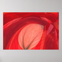 Nature rouge affiches