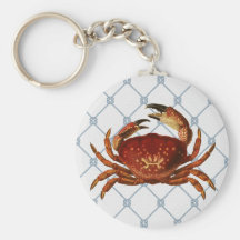 Nautical Crab Key Chains