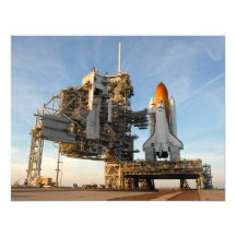 Navette spatiale l'Atlantide (STS-122) - plate-for Faire-parts