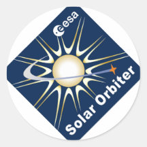 NAVETTE SPATIALE SOLAIRE (solo) Autocollant
