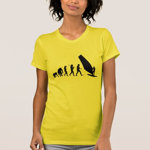 Navigation de planche à voile des sports des femme t-shirts