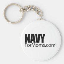 NavyForMoms.com Keychain Porte-clefs