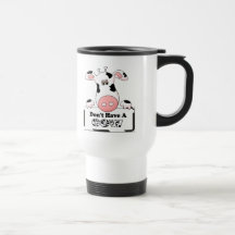 N'ayez pas une vache mug