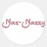 Naz-Nazzy Autocollants Ronds