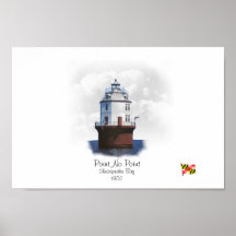 Ne dirigez aucun phare de point poster