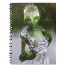 Ne faites pas confiance à une nymphe d'eau carnet à spirale
